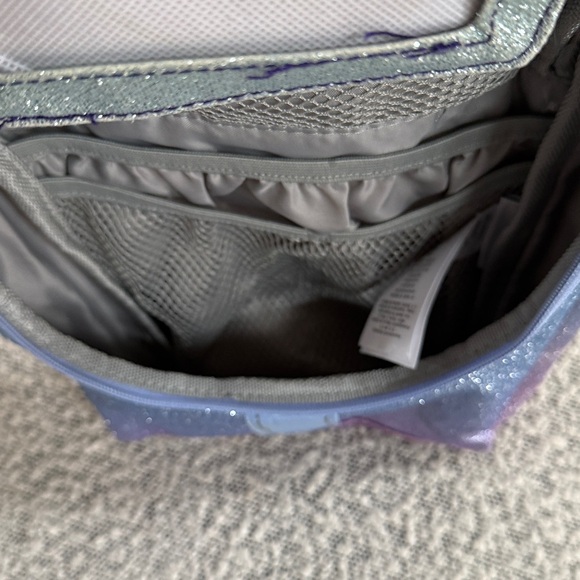 PB  Glitter Ombre Cosmetic Bag - Blue and Purple Gianna engraving - Picture 8 of 8